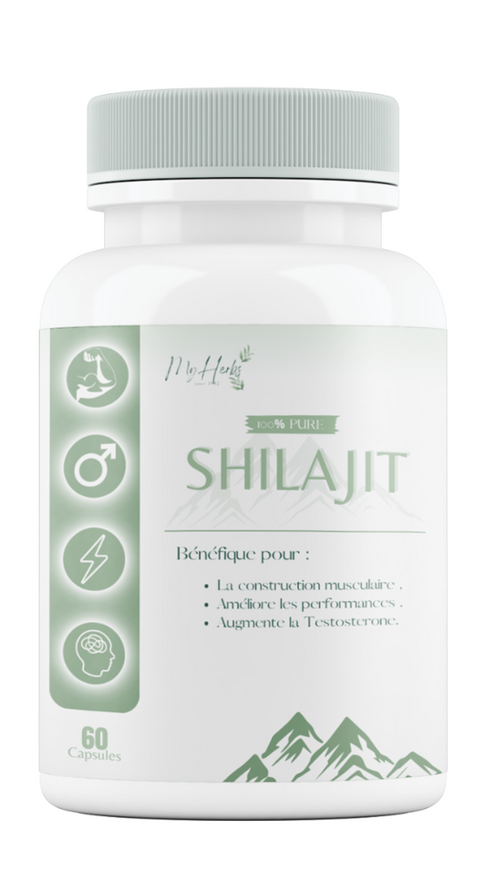 Shilajit Capsules -  الشيلاجيت للبناء العضلي و زيادة التحمل و رفع هرمون التستوستيرون